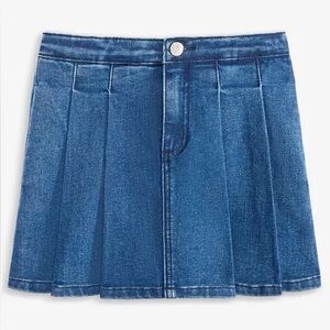 Epic Threads Big Girl Kunal Blue Denim Skort